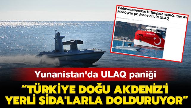 Yunanistan'da ULAQ panii: "Trkiye Dou Akdeniz'i yerli SDA'larla dolduruyor"