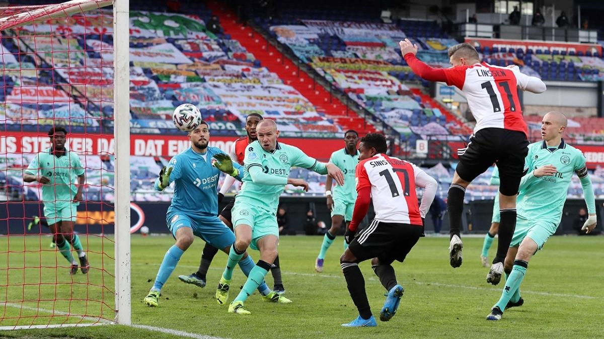 Orkun Kk'nn gol att mata Feyenoord 5'ledi