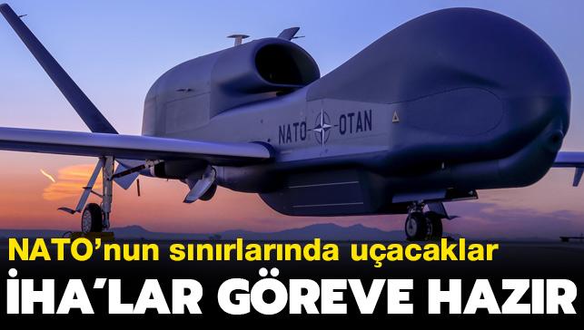 NATO'nun snrlarnda uacaklar... HA'lar greve hazr