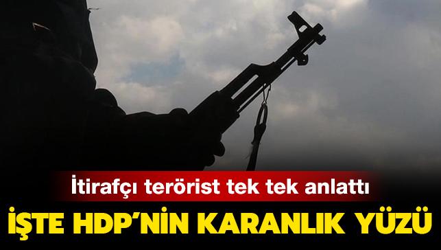 Teslim olan PKK'l terrist tek tek anlatt: Katlmlar, HDP ve orada tantm 'kadro' rgt mensuplar zerinden oluyordu