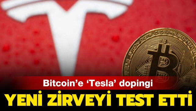 Bitcoin'e 'Tesla' dopingi: 52 bin 533 dolarlk yeni zirveyi test etti