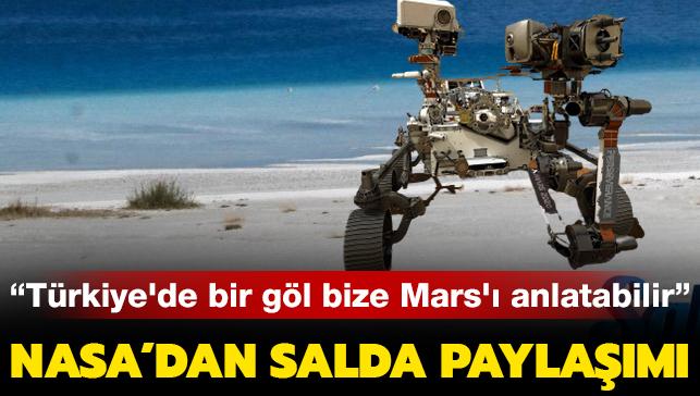 NASA bir kez daha Salda'y paylat: Trkiye'de bir gl bize Mars' anlatabilir