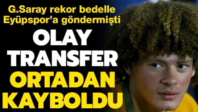 Eyüpspor'un rekor bedelle Galatasaray'dan transfer ettiği Erencan Yardımcı ortadan kayboldu