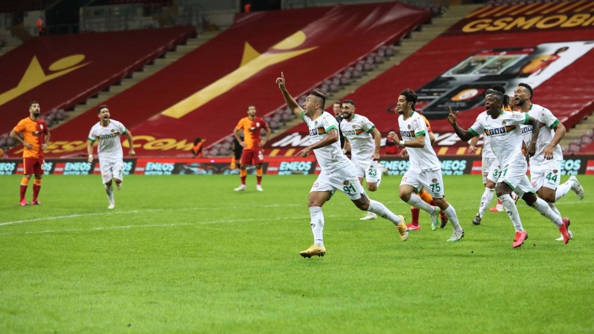 Galatasaray ligde Alanyaspor'a 2 maçtır kaybediyor