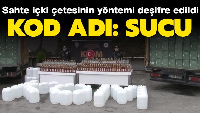 İstanbul'da sahte içki operasyonu: Paravan şirket kurmuşlar