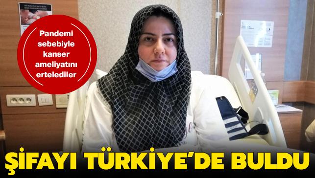 Avusturya'da pandemi sebebiyle ameliyatı ertelenen kanser hastası Türkiye'ye gelerek şifa buldu