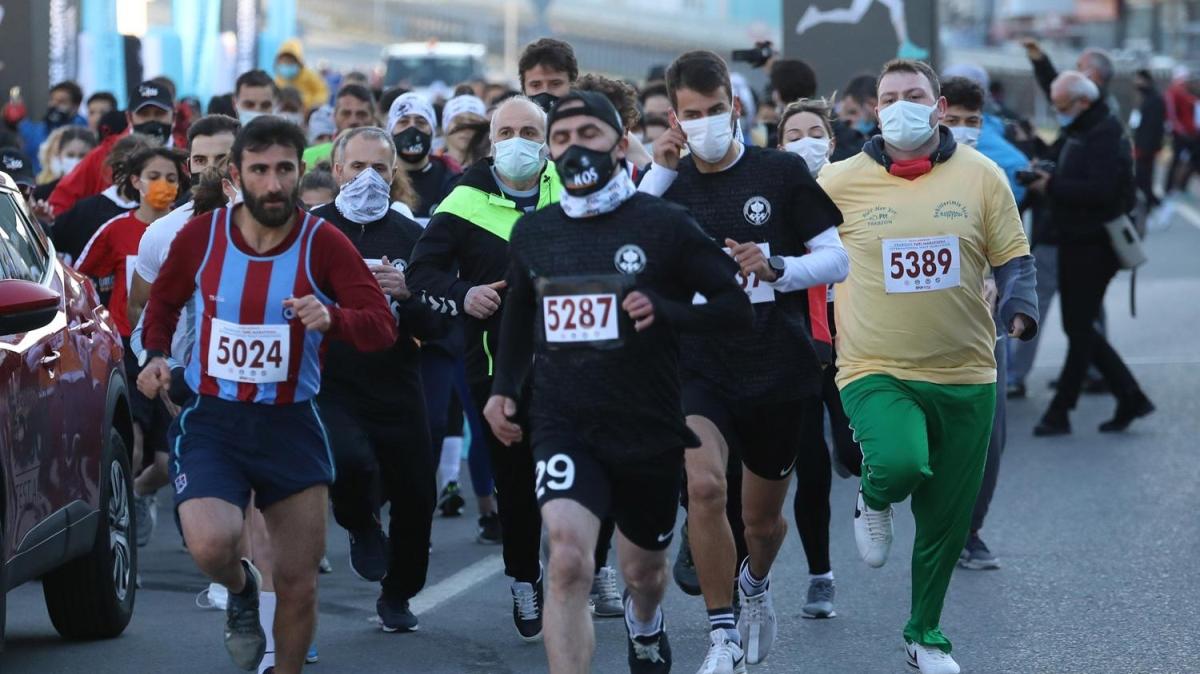 41'inci Uluslararası Trabzon Yarı Maratonu koşuldu