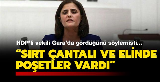 HDP'li Taşdemir'i Gara'da gördüğünü söyleyen teröristin ifadesi ortaya çıktı: Sırt çantalı ve elinde poşetler vardı