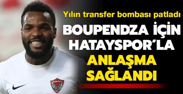 Son dakika transfer haberi: Aaron Boupendza iin Hatayspor ile anlama saland