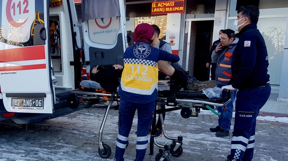 Konya'da ilginç olay! Apartman girişinde pompalı tüfek bulan çocuk yanlışlıkla bir kişiyi yaraladı