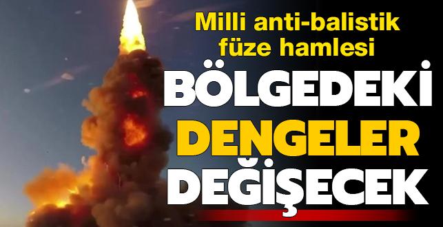Türkiye'den anti-balistik füze hamlesi! Bölgedeki dengeler değişecek