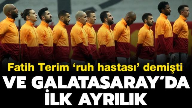Galatasaray'da Fatih Terim'in 'ruh hastası' dediği yıldızla yollar ayrılıyor