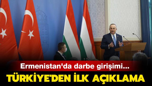 Bakan Çavuşoğlu: Darbe girişimlerini kınıyoruz