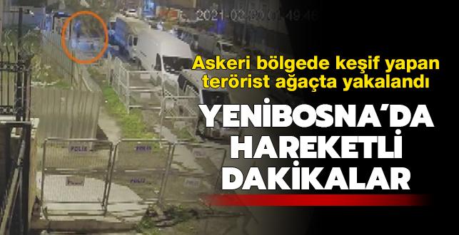 İstanbul Yenibosna'da askeri bölgede keşif yapan DEAŞ'lı yakalandı
