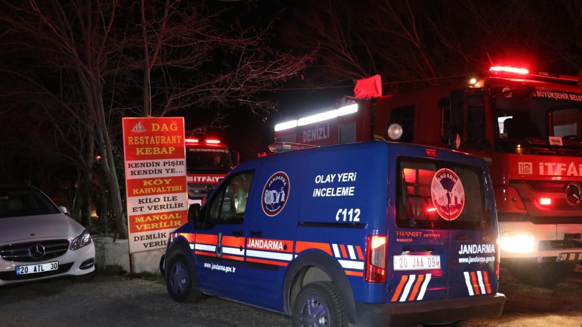 Denizli'de restoran yangını: 3 kişi hayatını kaybetti
