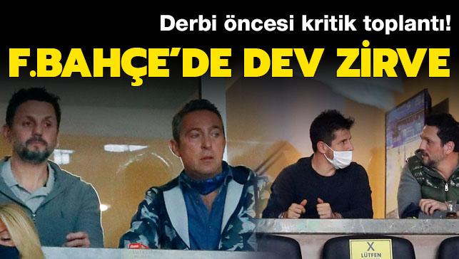 Fenerbahçe'de olağanüstü toplantı! Koç, Bulut, Belözoğlu bir araya geldi...
