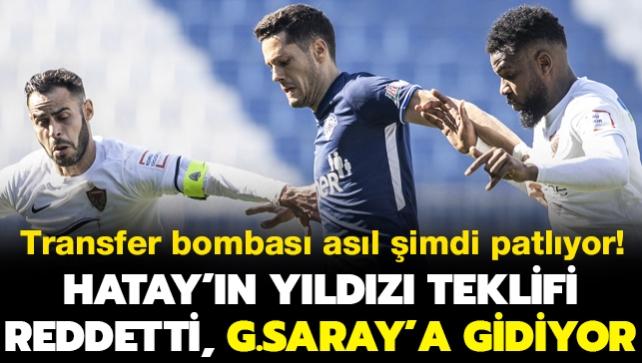 Hatayspor'un yıldızı teklifi reddetti, Galatasaray'a gidiyor