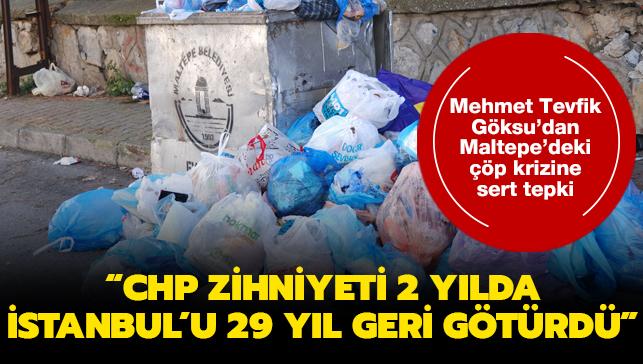 Mehmet Tevfik Göksu: CHP zihniyeti 2 yılda İstanbul'u 29 yıl geri götürdü