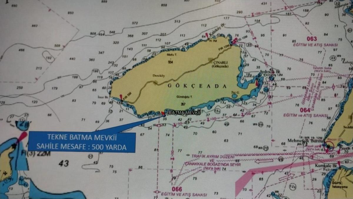 Çanakkale'de tekne faciası... Bir kişi öldü, kayıp iki kişi aranıyor