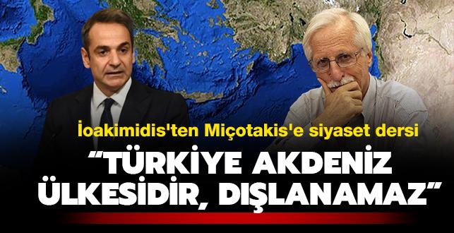 Emekli Yunan büyükelçisinden Miçotakis'e siyaset dersi: “Türkiye Akdeniz ülkesidir, dışlanamaz”