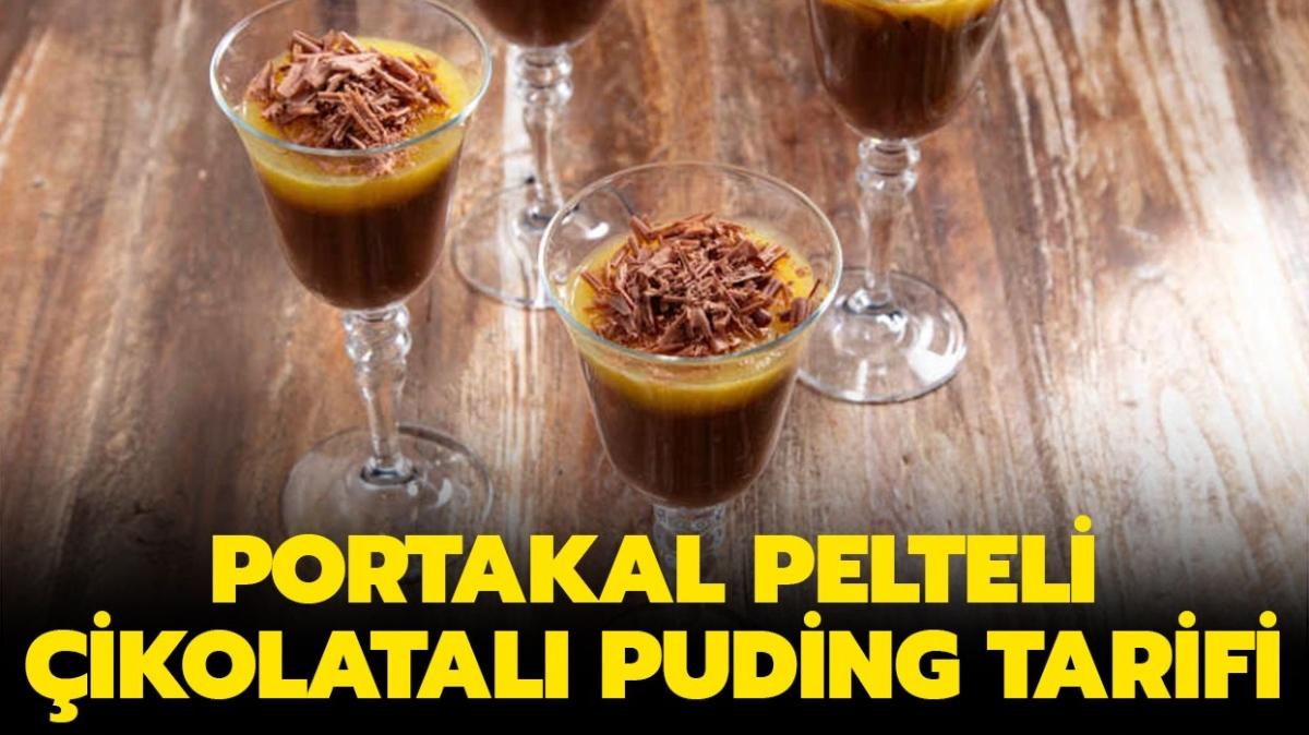 Arda'nın Mutfağı Portakal Pelteli Çikolatalı Puding tarifi: Portakal Pelteli Çikolatalı Puding malzemeleri nelerdir"