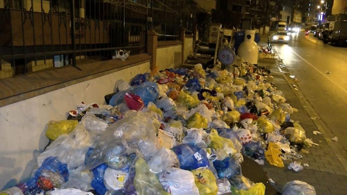 Mide bulandıran görüntüler: Maltepe'de çöp yığınları artıyor
