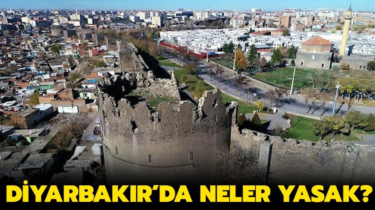 Diyarbakr'da hafta sonu sokaa kmak serbest mi" Diyarbakr'da hangi yasaklar kalkt, risk durumu nedir"