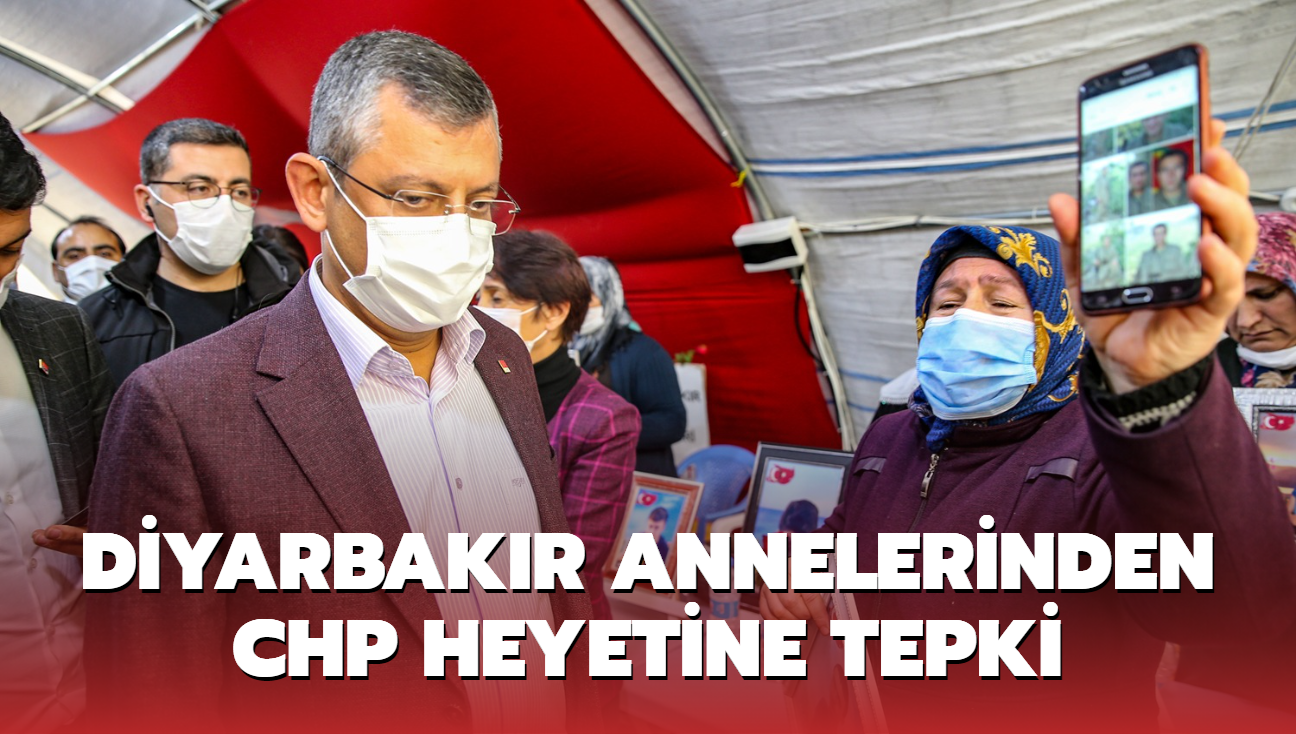 Diyarbakr annelerinden CHP heyetine tepki: Ge kaldnz