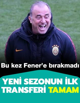 Galatasaray'dan yeni sezonun ilk transferi! Bu kez Fenerbahe'ye braklmad