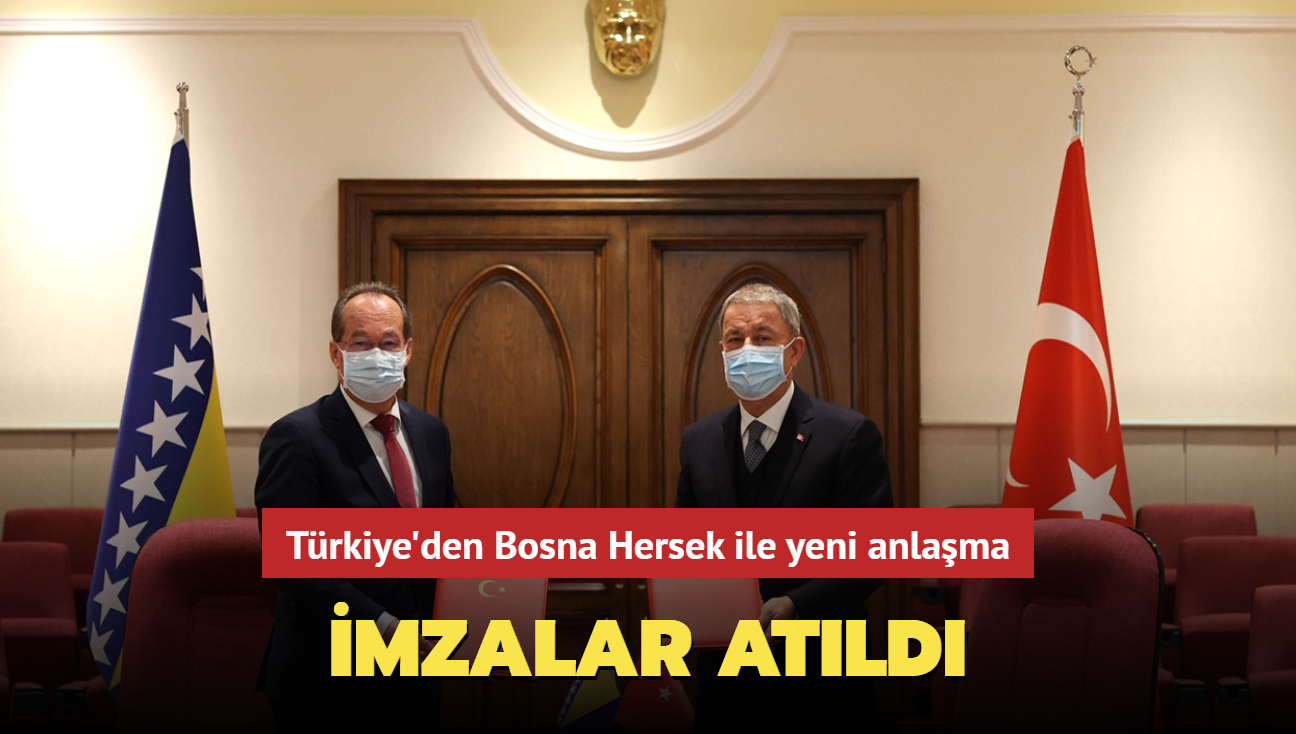 Trkiye'den Bosna Hersek ile yeni anlama... mzalar atld