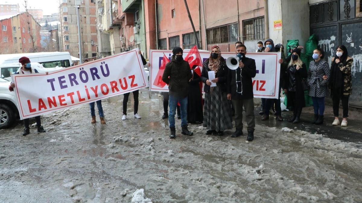 Hakkari'de ailelerden HDP kart eylem: Bu hakl davamz yklmayacak