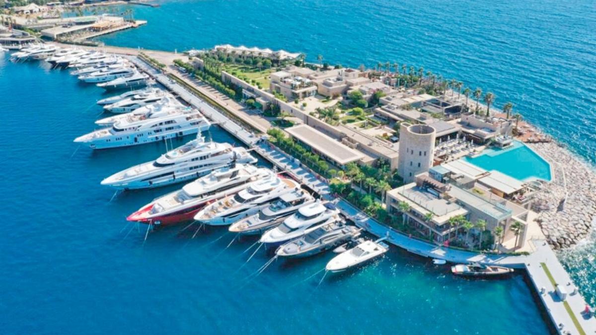 Yalkavak Marina 2 milyon ziyareti bekliyor