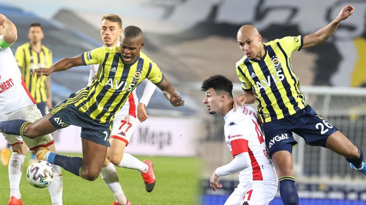 Fenerbahçe'de Samatta ve Tisserand'a büyük tepki