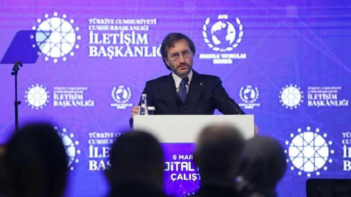 letiim Bakan Fahrettin Altun: "En byk tehditlerden biri dijital faizmdir"