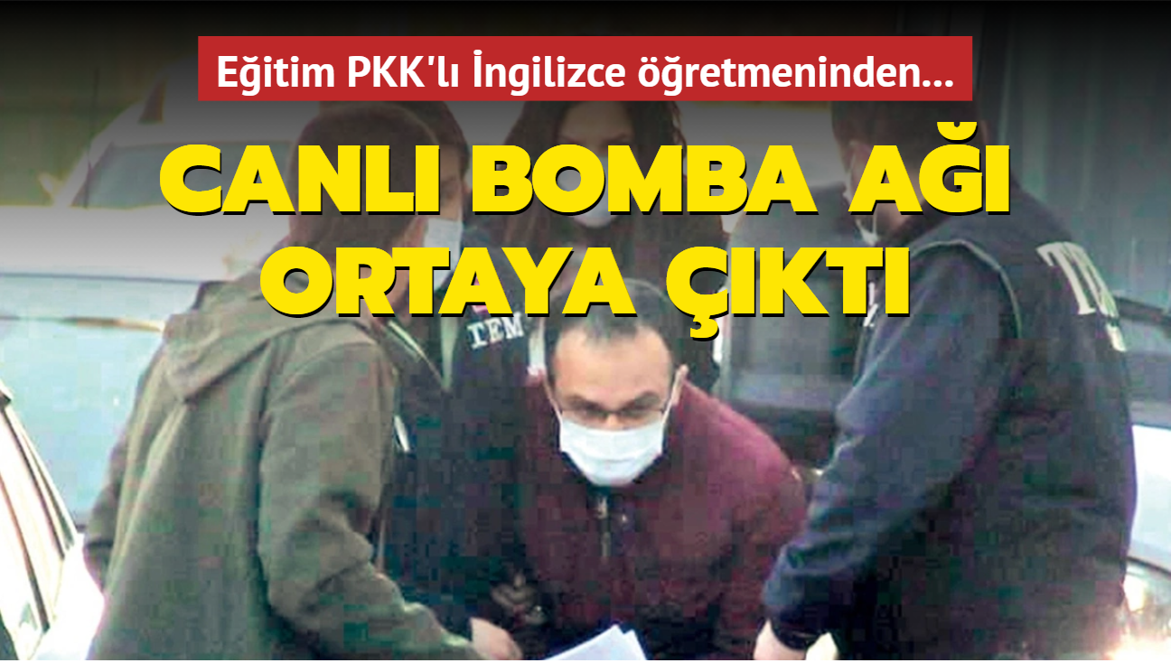 Canl bomba eitimi PKK'l ngilizce retmeninden