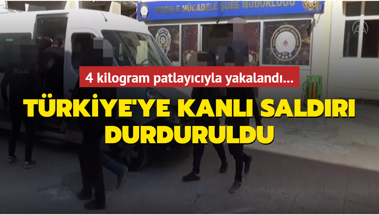 Suriye'den Trkiye'ye kaak girmeye alan saldr hazrlndaki PKK/YPG'li terrist yakaland