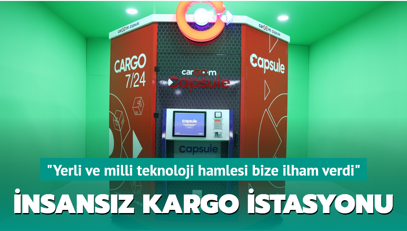 nsansz kargo istasyonu: Yerli ve milli teknoloji hamlesi bize ilham verdi