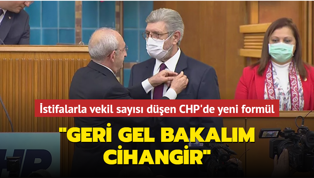 Saadet Partisi'nden istifa eden Cihangir slam bugn CHP'ye katld