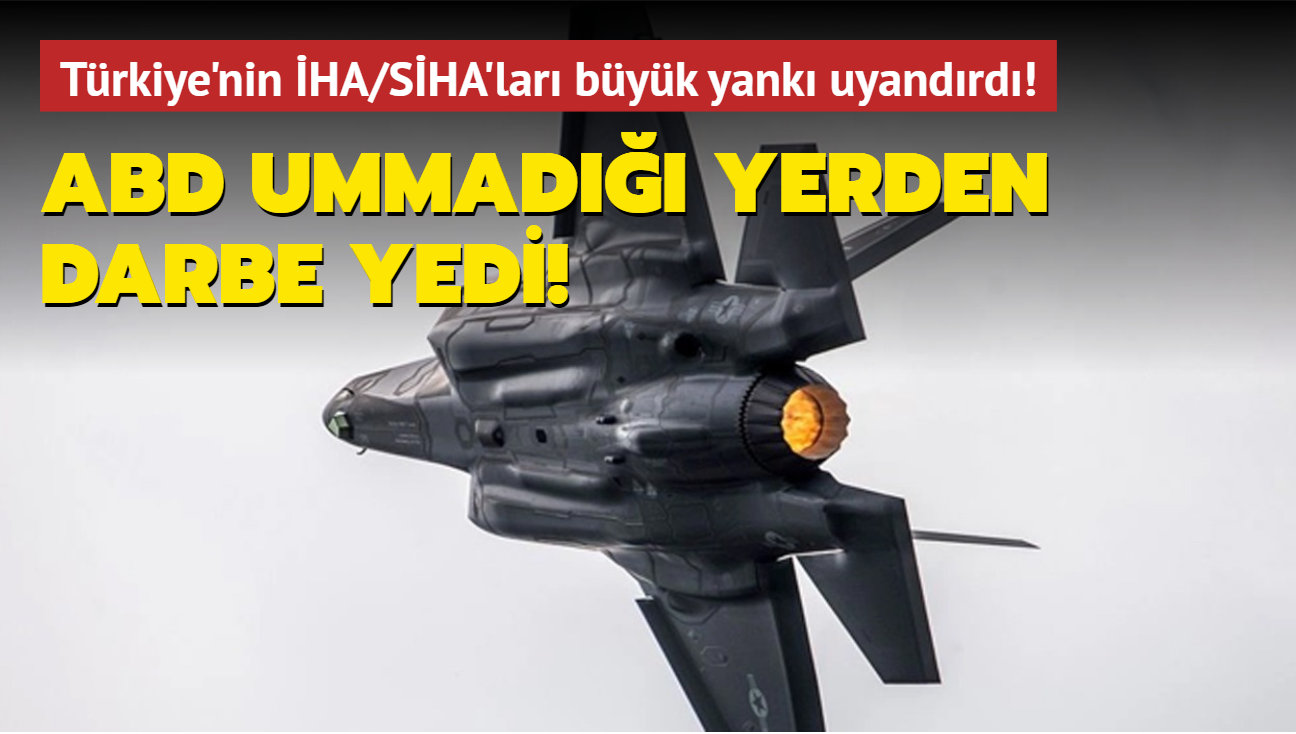 Trkiye'nin HA/SHA'lar yank uyandrd! ngiltere'de F-35 sipari iptal