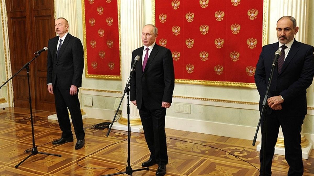 Rusya Devlet Bakan Putin, Aliyev ve Painyan'la telefonda grt