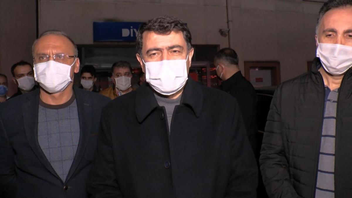 Ankara Valisi ahin hastaneye kaldrld