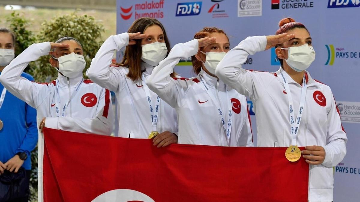 Trkiye zel Sporcular Kadn Milli Takm, Avrupa ampiyonu oldu