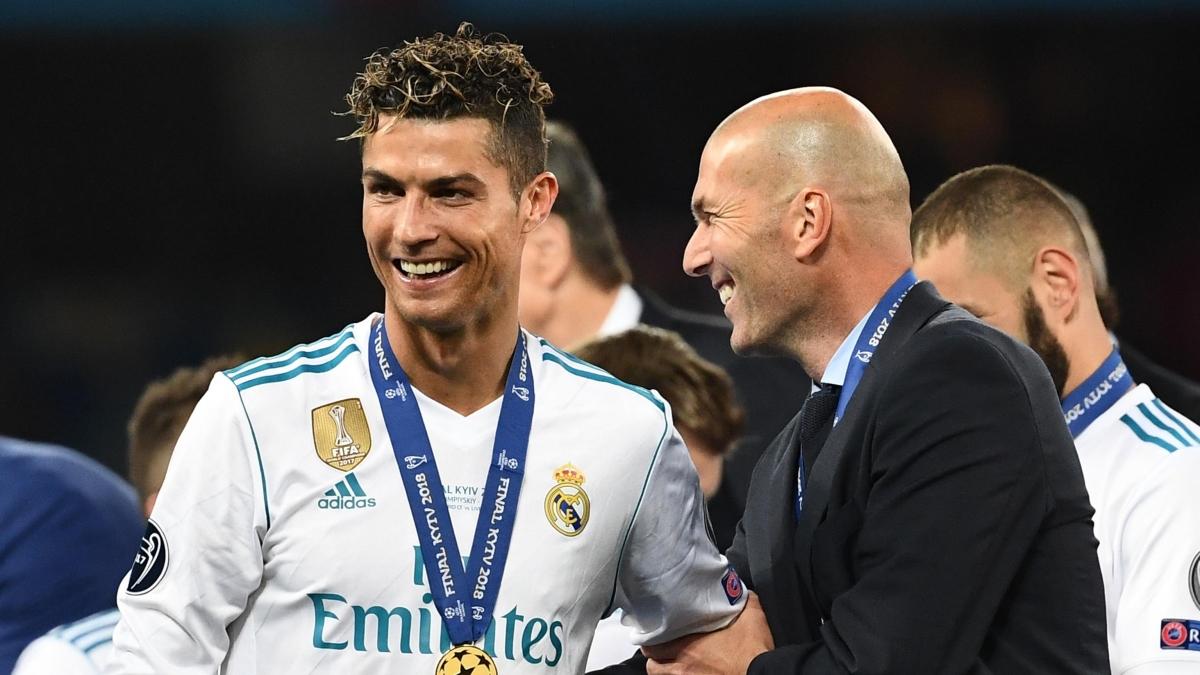 Cristiano Ronaldo, Real Madrid'e geri mi dnyor" Zinedine Zidane'dan o soruya yant