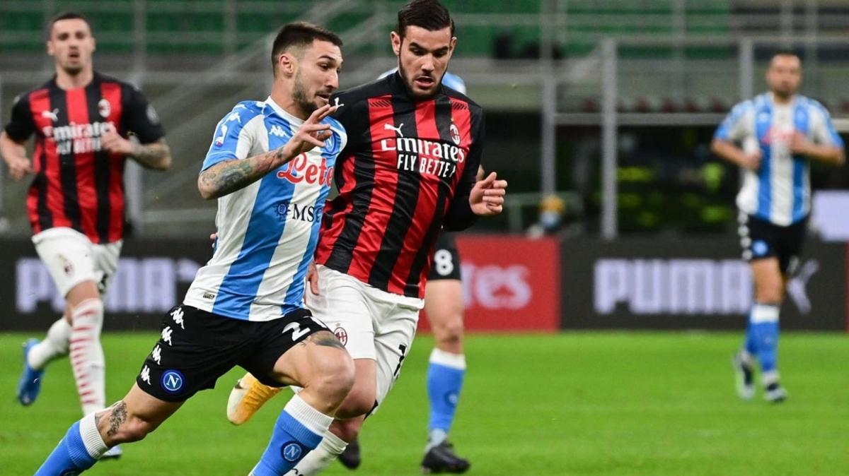 Milan Napoli'ye kaybederek şampiyonluk ümitlerini zora soktu