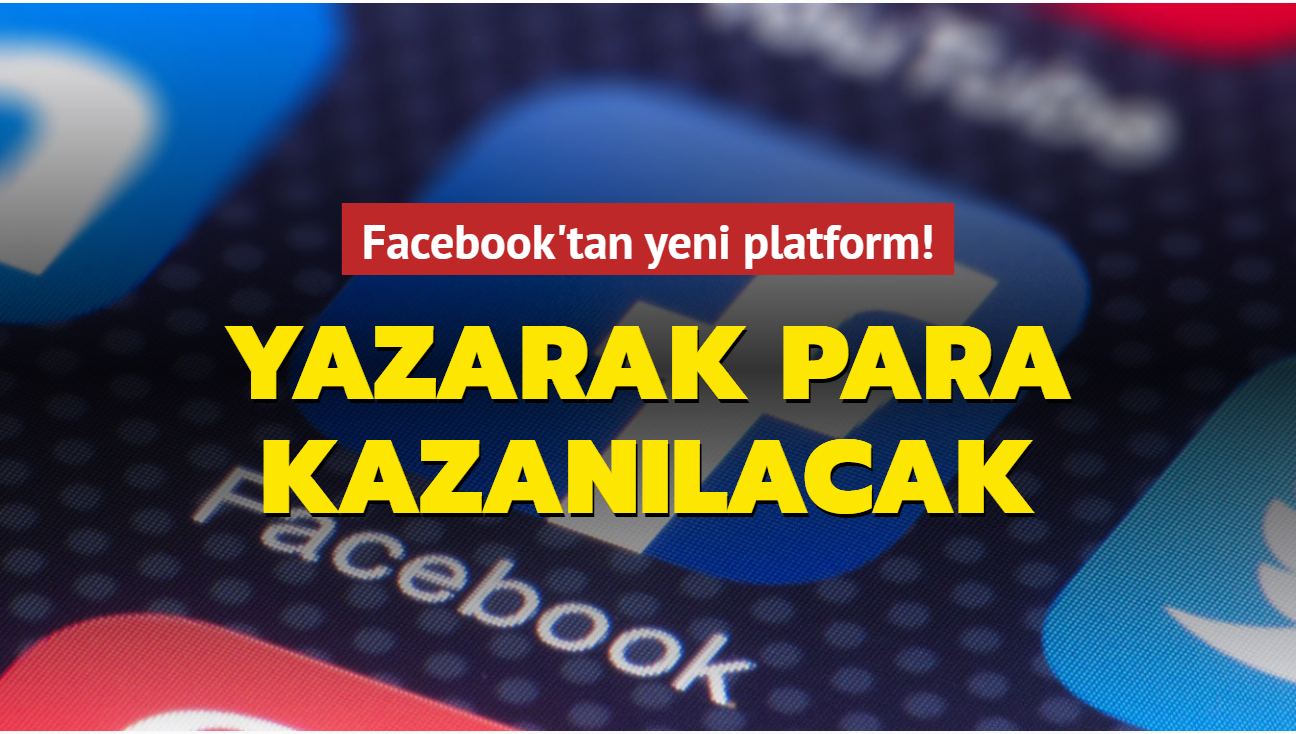 Yazarak para kazanmak isteyenlere Facebook'tan yeni platform