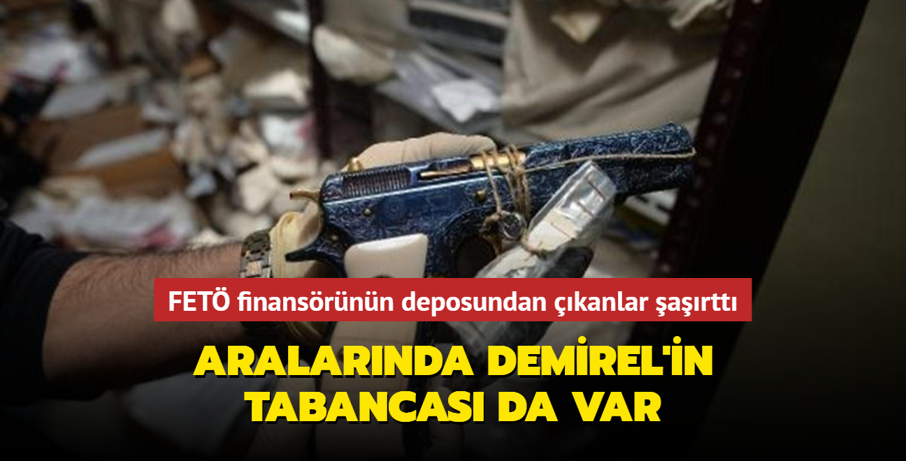 Süleyman Demirel'in silahı, FETÖ tutuklusu olan İhsan Yarkın'ın çıktı