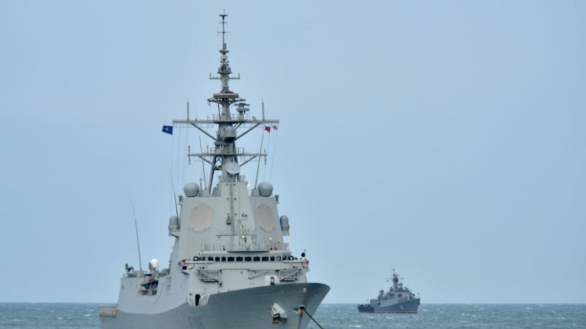 NATO savaş gemileri Gürcistan'da: Aralarında TCG Kemalreis de var