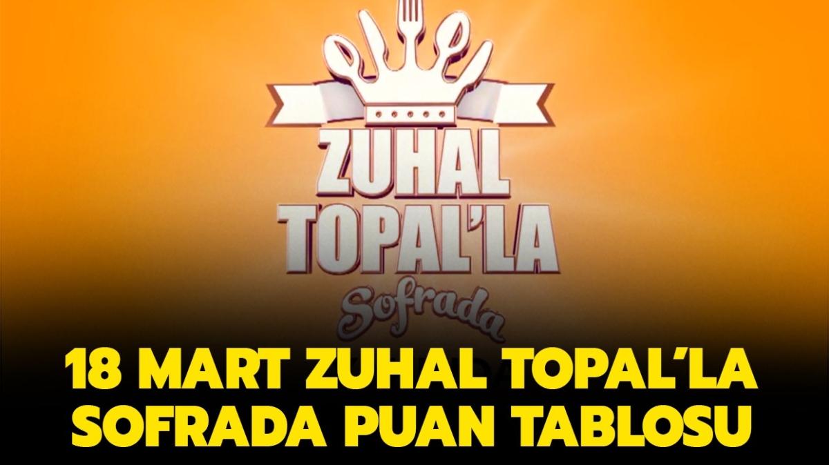 Zuhal Topal'la Sofrada 18 Mart puan durumu
