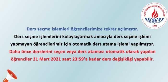 aol ders secimi uzatildi mi aol ders secimi ne zaman sona erecek