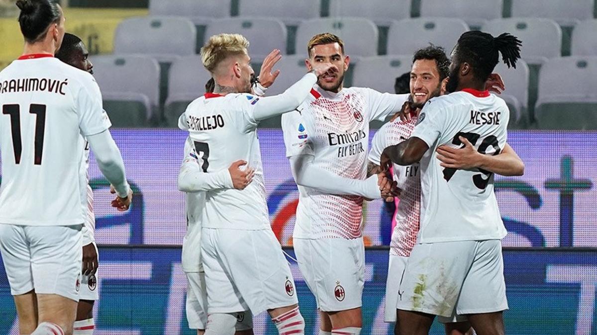 Gol düellosunda kazanan Hakan Çalhanoğlu'nun golüyle Milan oldu